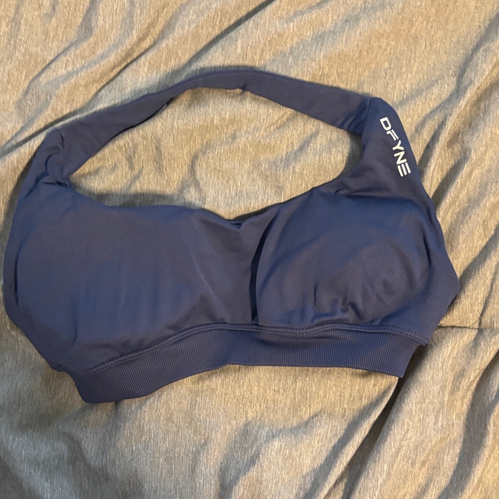 Divine Women's Blue Sports Top